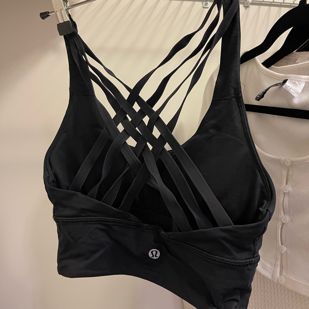 Lululemon strappy sports bra